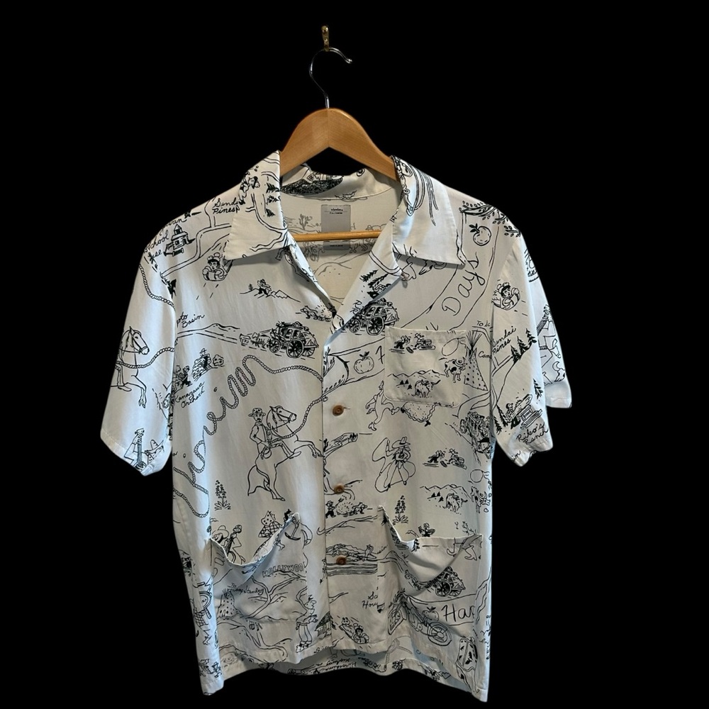 Spring Summer SS16 Visvim Duke Shirt Western Cowboy camp collar village shirt